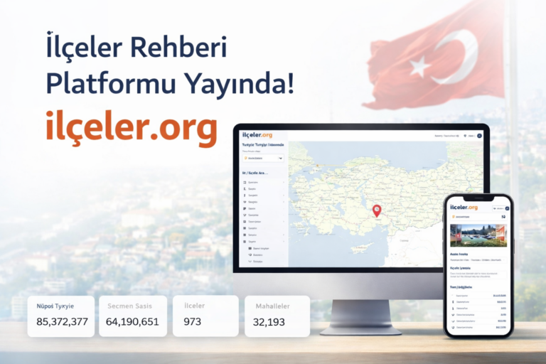 Yeni Projemiz Yayında: İlçeler Rehberi Platformu